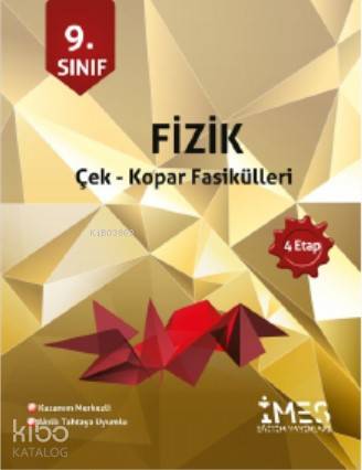 Ayt 9. Sınıf Fizik 4 Etap Soru Bankası - Çek kopar Fasikülleri