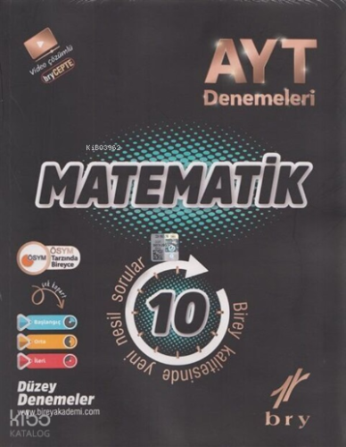 AYT - Branş Denemeleri - Matematik-Geometri (10 lu)