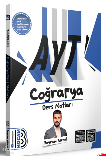 AYT Coğrafya Ders Notları Benim Hocam Yayınları