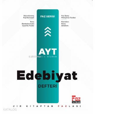 AYT Edebiyat Defteri Faz Yayınları
