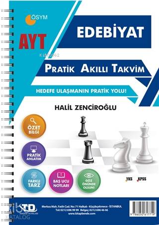 AYT Edebiyat Pratik Akıllı Takvim