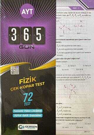 AYT Fizik Çek Kopar Yaprak Test