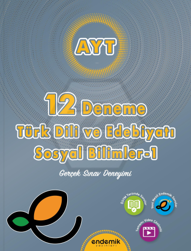 AYT Türk Dili ve Edebiyatı & Sosyal Bilimler-1 12' li Deneme Sınavı - 2024