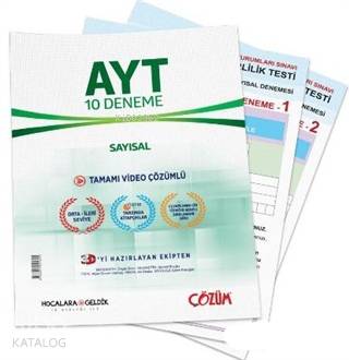 AYT (YKS) Sayısal 10'lu Deneme