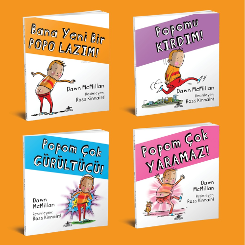 Bana Yeni Bir Popo Lazım Serisi - (4 Kitap)