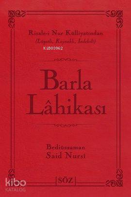 Barla Lahikası (Çanta Boy); Risale-i Nur Külliyatından Terimli, Lügatl