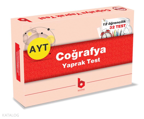 Basamak_Ayt Coğrafya Ktt (12 Öğrencilik)