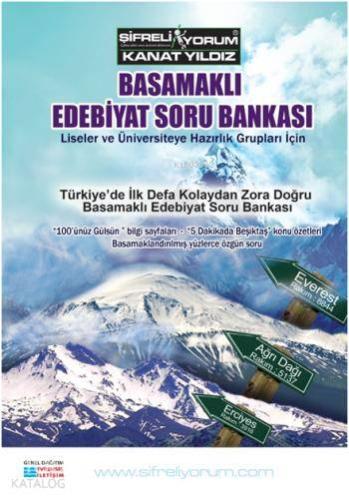 Basamaklı Edebiyat Soru Bankası; Liseler ve Üniversiteye Hazırlık Grupları İçin