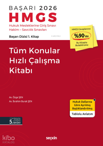 Başarı - HMGS Tüm Konular Hızlı Çalışma Kitabı