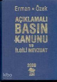 Basın Kanunu ve İlgili Mevzuat - Kitapiks.com