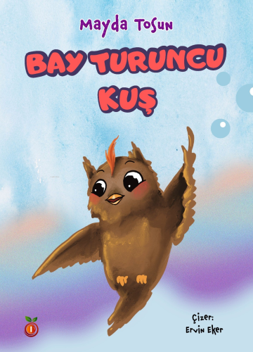 Bay Turuncu Kuş - Renkli /Resimli