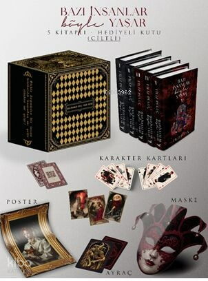 Bazı İnsanlar Böyle Yaşar (5 Kitap - Ciltli -Kutulu)