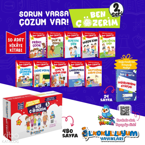 Ben Çözerim Hikaye Kitabı Seti 2. Seri (10 Kitap)