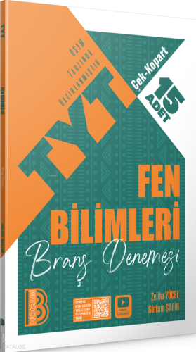 Benim Hocam TYT Fen Bilimleri 15'li Branş Deneme