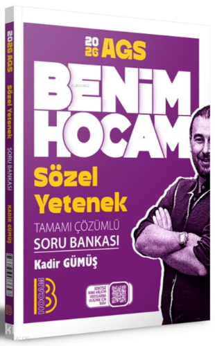 Benim Hocam Yayınları 2026 AGS Sözel Yetenek Tamamı Çözümlü Soru Banka