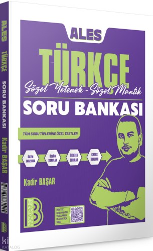 Benim Hocam Yayınları 2026 ALES Türkçe Sözel Yetenek - Sözel Mantık So