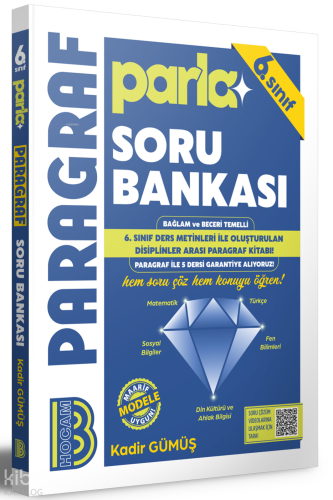 Benim Hocam Yayınları 6. Sınıf Parla Paragraf Soru Bankası