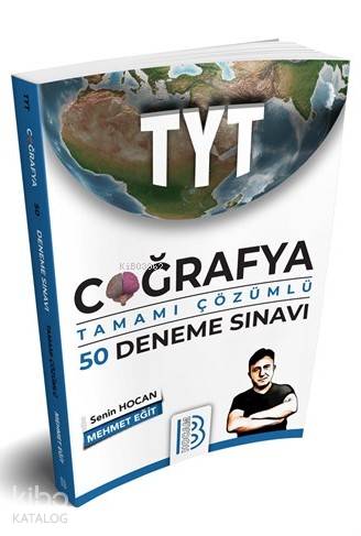 Benim Hocam Yayınları TYT Coğrafya Tamamı Çözümlü 50 Deneme Sınavı Benim Hocam 