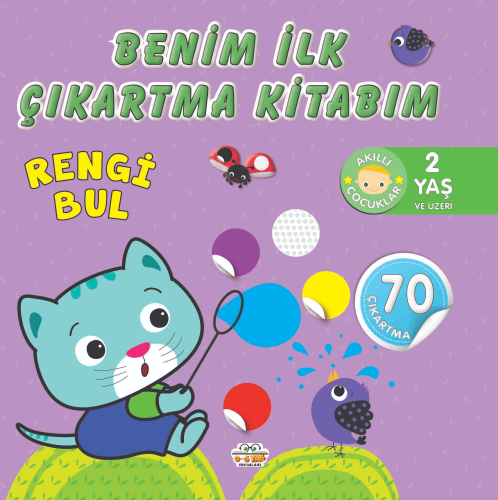 Benim İlk Çıkartma Kitabım ;Rengi Bul - Kitapiks.com