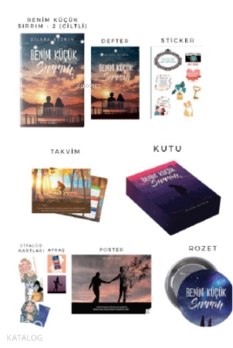 Benim Küçük Sırrım- 2 Hediyeli Özel Kutu - Kitapiks.com