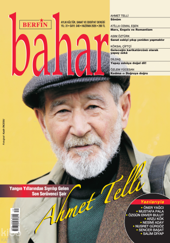 Berfin Bahar Aylık Kültür Sanat ve Edebiyat Dergisi 340. Sayı (Haziran