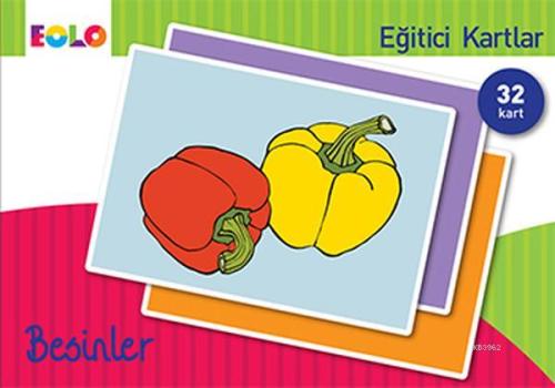 Besinler - Eğitici Kartlar - Kitapiks.com