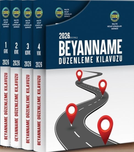 Beyanname Düzenleme Kılavuzu 2026 - 4 Cilt Takım (Ciltli)