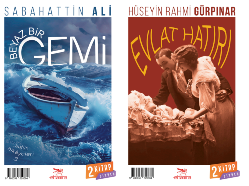 Beyaz Bir Gemi - Evlat Hatırı;2 Kitap Birden - Kitapiks.com