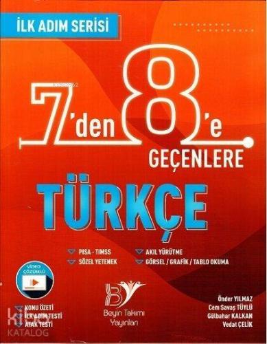 Beyin Takımı Yayınları 7 den 8 e Geçenlere Türkçe İlk Adım Serisi Beyin Takımı