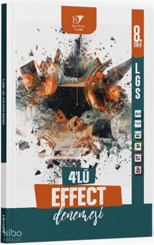 Beyin Takımı Yayınları 8. Sınıf LGS EFFECT 4 lü Deneme