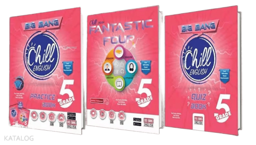 Big Bang 5. Sınıf Chill English Practice Book Fantastic Four Quiz Book