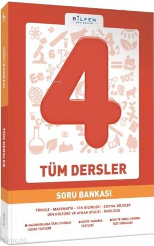 Bilfen Yayınları 4. Sınıf Tüm Dersler Soru Bankası Bilfen
