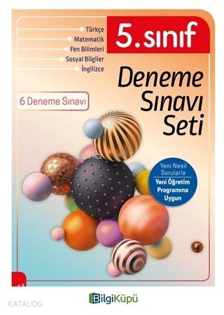 Bilgi Küpü Yayınları 5. Sınıf Deneme Sınavı Seti Bilgi Küpü 