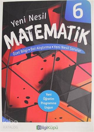 Bilgi Küpü Yayınları 6. Sınıf Yeni Nesil Matematik Bilgi Küpü 