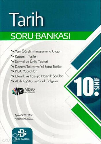 Bilgi Sarmal Yayınları 10. Sınıf Tarih Soru Bankası Bilgi Sarmal