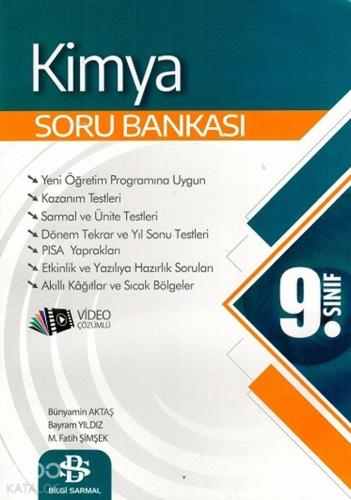 Bilgi Sarmal Yayınları 9. Sınıf Kimya Soru Bankası Bilgi Sarmal