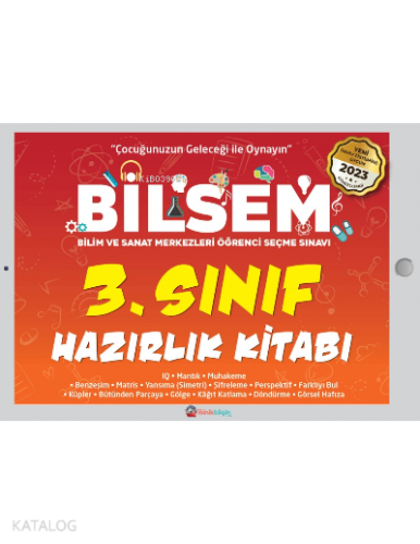 BİLSEM 3. Sınıf Hazırlık Kitabı