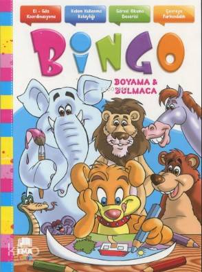 Bingo Boyama & Bulmaca (Renkli Örnekli)