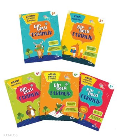 Bir Dolu Etkinlik Serisi Seti - 5 Kitap Takım