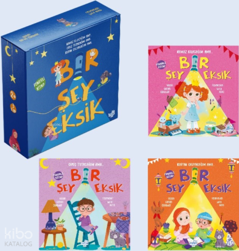 Bir Şey Eksik Seti (3 Fenerli Kitap) (Ciltli)