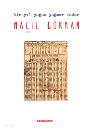 Bir Yıl Yağan Yağmur Kadar