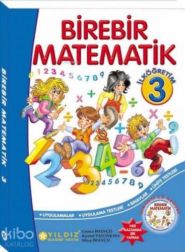 Birebir Matematik 3; İlkokul 3.Sınıf  (Cd'li)