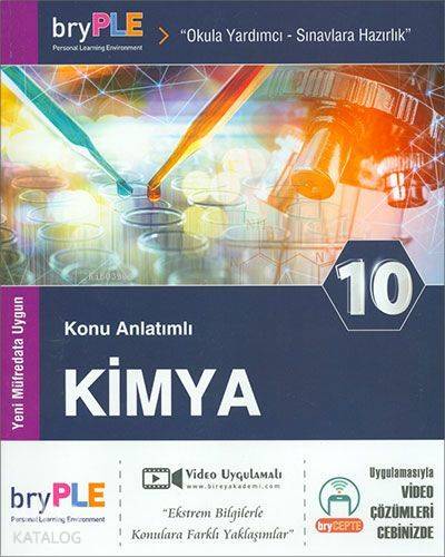 Birey Yayınları 10. Sınıf Kimya Konu Anlatımlı Birey Eğitim 