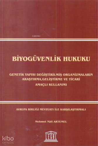 Biyogüvenlik Hukuku