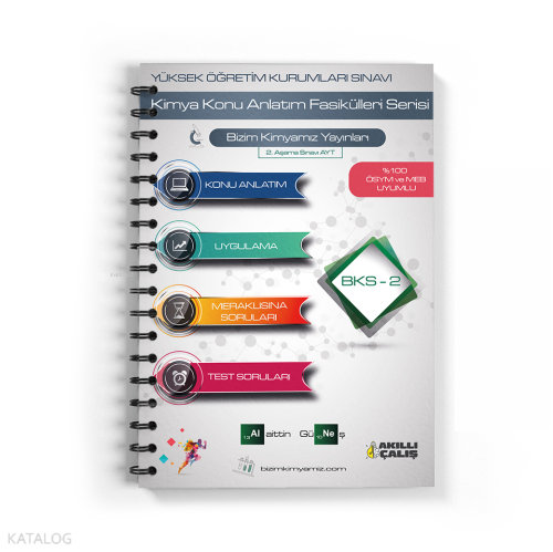 Bizim Kimyamız BKS-2 Kitabı ( AYT 1. Kitap )
