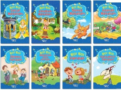 Bol Bol Fıkra ve Masallar Seti (8 Kitap)