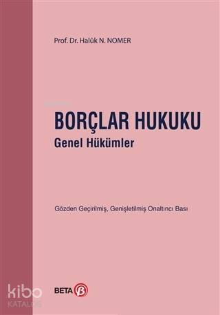 Borçlar Hukuku; Genel Hükümler