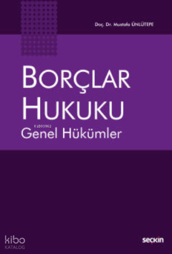 Borçlar Hukuku Genel Hükümler