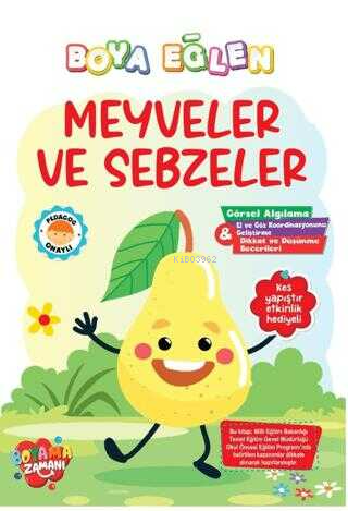 Boya - Eğlen - Meyveler ve Sebzeler