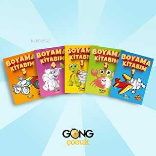 Boyama Kitabım 5`li Set - Kitapiks.com